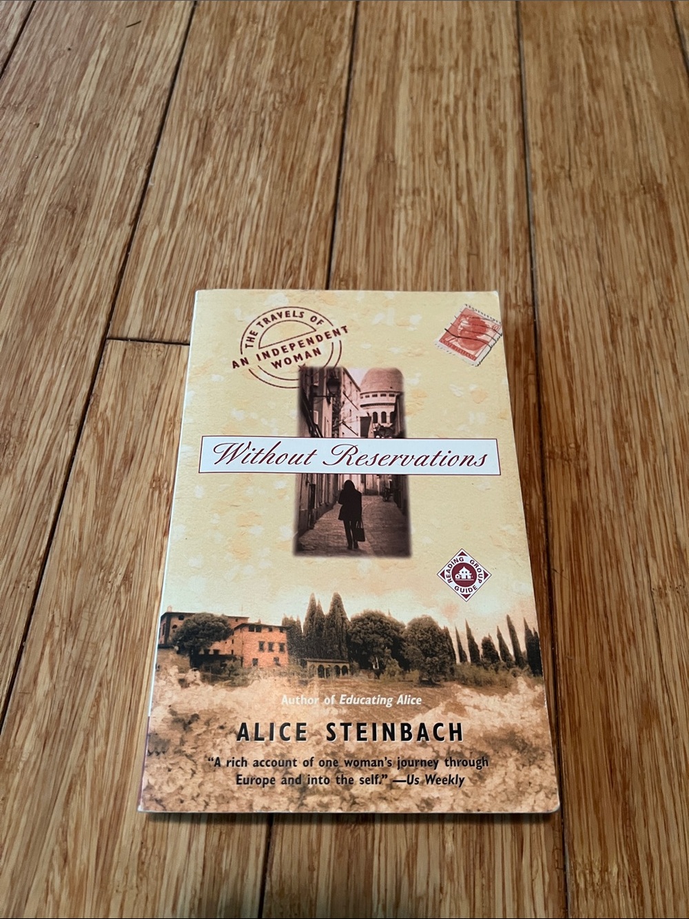 Without Reservations by Alice Steinbach - Beige Travel Memoir